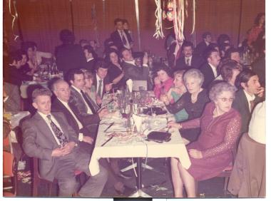 Carnival dance at the clubhouse of the Admiral Votsi Association.