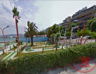 Karabournaki. Mini Golf at Themistokles Sofoulis Street