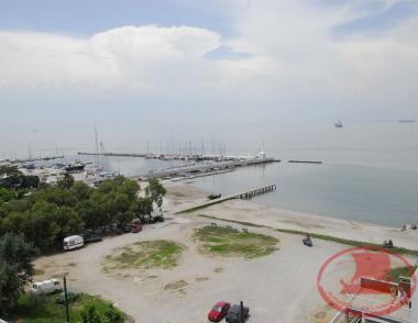 Karabournaki. Port of the Thessaloniki Nautical Club