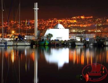 Karabournaki. Port of the Thessaloniki Nautical Club