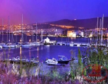 Karabournaki. Port of the Thessaloniki Nautical Club