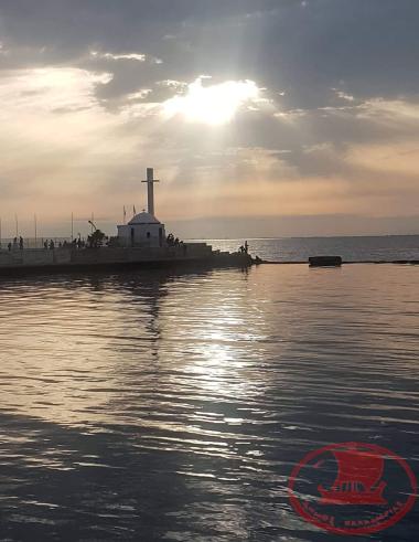 Karabournaki. Chapel of the Thessaloniki Nautical Club