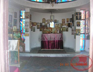 Karabournaki. Chapel of the Thessaloniki Nautical Club