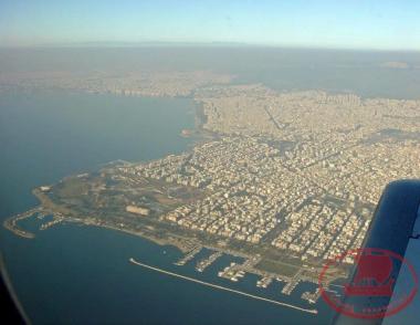 Η Θεσσαλονίκη και η Καλαμαριά- Αεροφωτογραφία