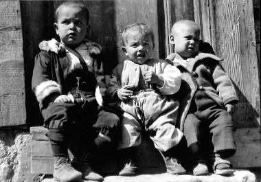 Children of refugees in Rodopi