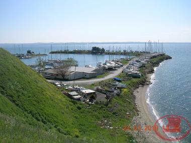 The harbour of the Nautical Athletic Club of Kalamaria Thessaloniki