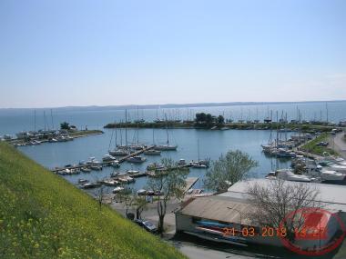 The harbour of the Nautical Athletic Club of Kalamaria Thessaloniki and its rowing club.