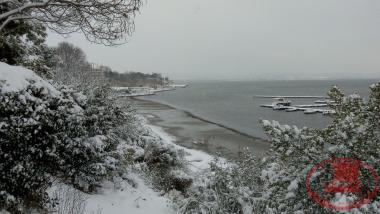 The harbour of the Nautical Athletic Club of Kalamaria Thessaloniki and its rowing club.