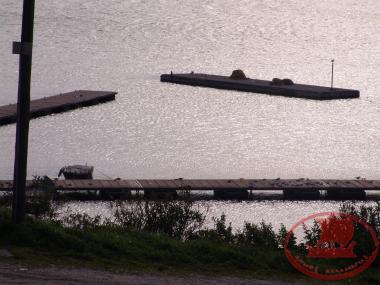 The Marina of Aretsou with the Floating Platforms