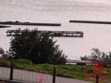 The Marina of Aretsou with the Floating Platforms