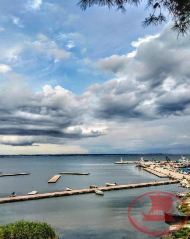The Marina of Aretsou with the Floating Platforms