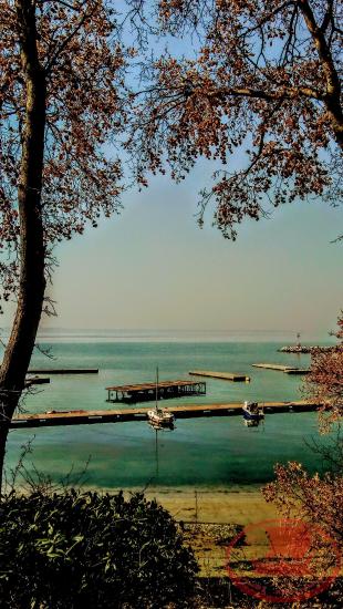 The Marina of Aretsou with the Floating Platforms