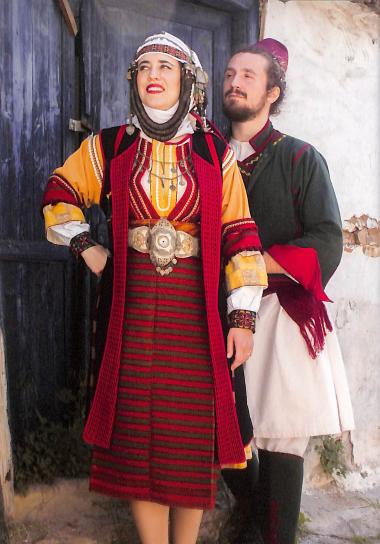 Traditional Costumes of Asvestochori Thessaloniki