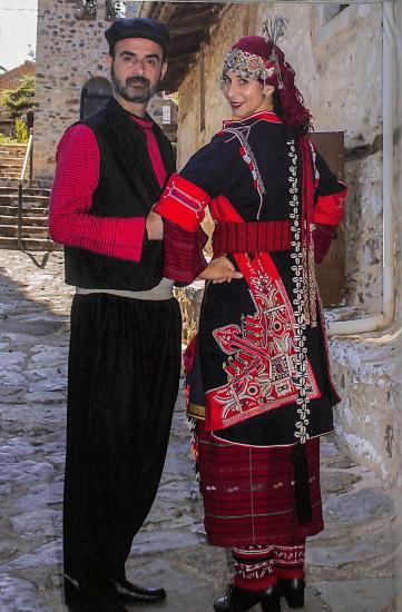 Traditional Costumes of Mellisochori Thessaloniki