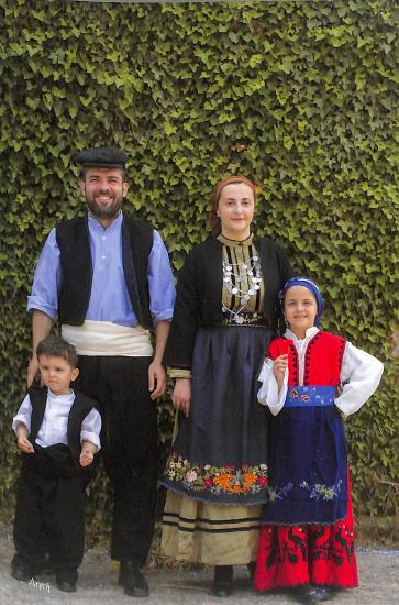 Traditional Costumes of Liti Thessaloniki