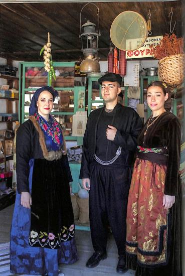 Traditional Costumes of Liti Thessaloniki