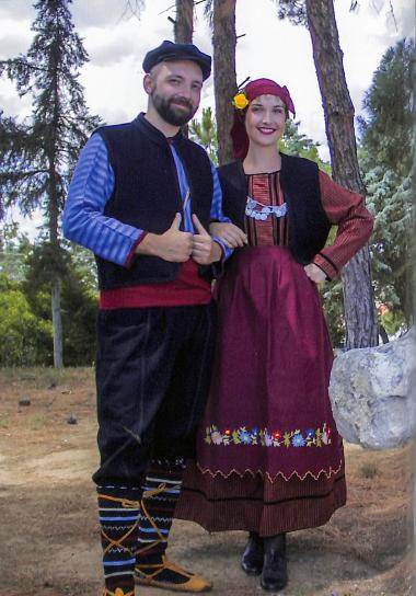 Traditional Costumes of Pentalofos Thessaloniki