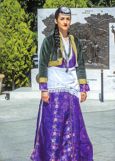 Traditional costume of Kerasounda