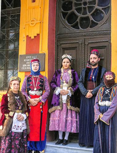 Traditional Costumes of Caesarea, of Tsouhurion and Nigdi