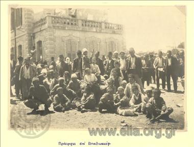 Asia Minor campaign, refugees in Balikessir.