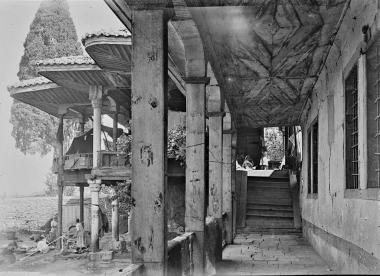 The Mevlevi Hane tekkeh in Thessaloniki, in photographs from 1917-1918.