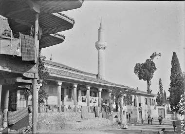 The Mevlevi Hane tekkeh in Thessaloniki, in photographs from 1917-1918.