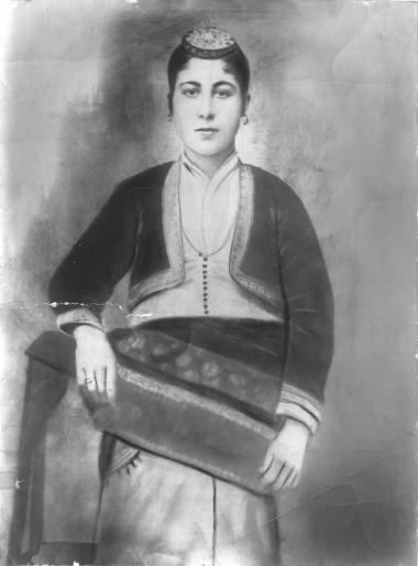 Agapi A. Pasalidou, Kromnaia Daughter, by Christos Lavasas 1894
