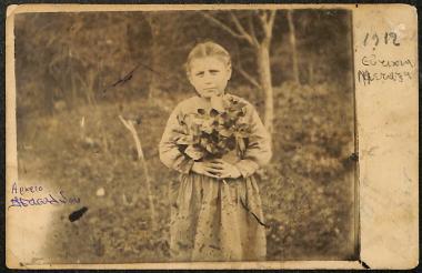 Eftychia Metaxa of Konstantinos, Trebizond, 1912