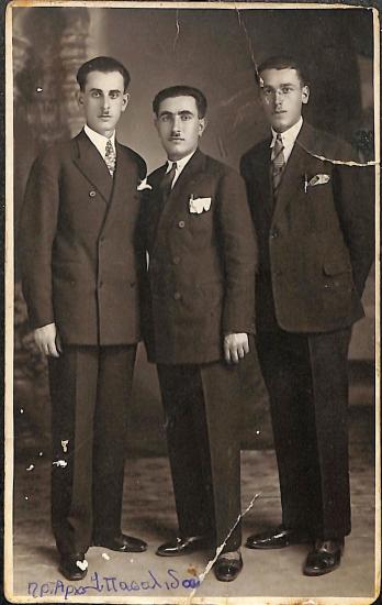 Brothers Asteriadis, Anestis, Jordan, Lefteris, 1933