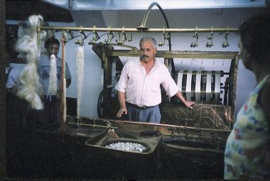 Cappadocia Avanos, carpets textile factory, 2003