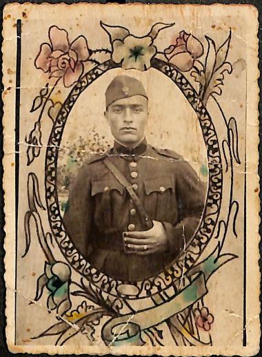 Zarotiadis Ioannis, soldier of Albania, 1939