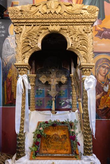 Dormition of the Virgin, Salakos