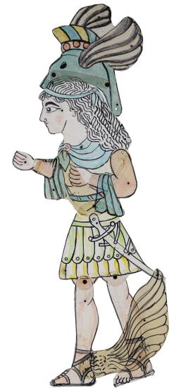 The winged Perseus