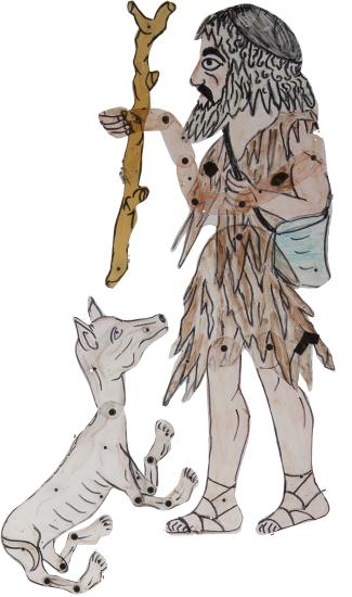 Odysseus beggar