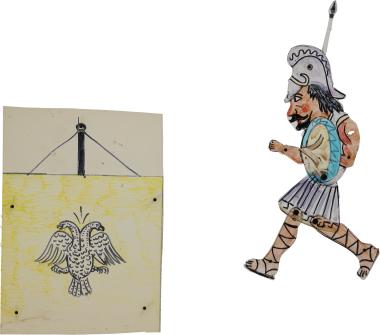 Το λάβαρο «Εν τούτω νίκα» και ένας στρατιώτης