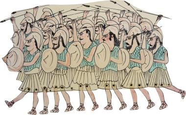 Απόσπασμα από τον στρατό του Μ. Αλεξάνδρου