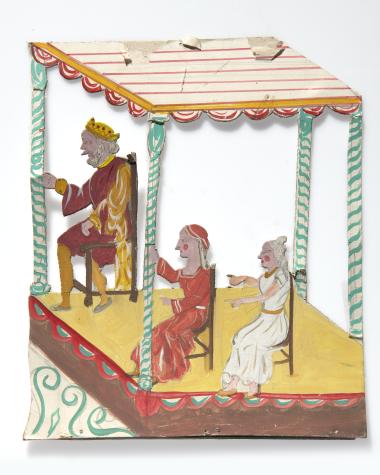 King Hercules' loft in the carousel