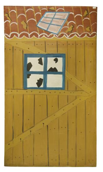 Wooden hut set