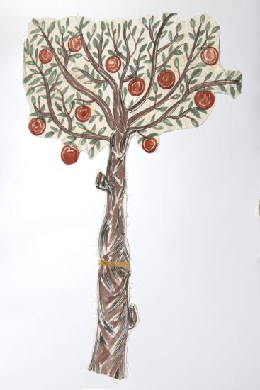 Enchanted apple tree (Private collection)