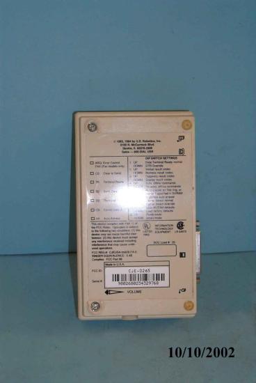 Fax Modem Us Robotics