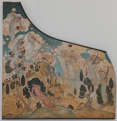 Μουσική (ζωγραφική διακόσμηση πιάνου)