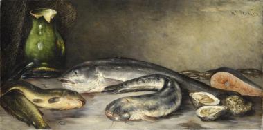 Ψάρια, στρείδια και κανάτα