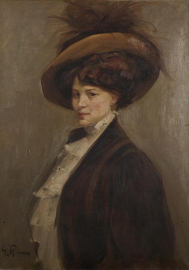 Η πρώτη σύζυγος του γλύπτη Κωνσταντίνου Δημητριάδη