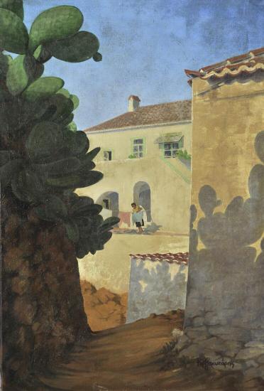 Δρόμος στις Σπέτσες