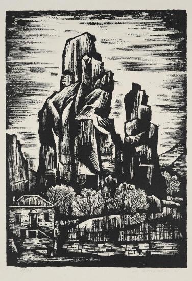 Τοπίο από τα Μετέωρα