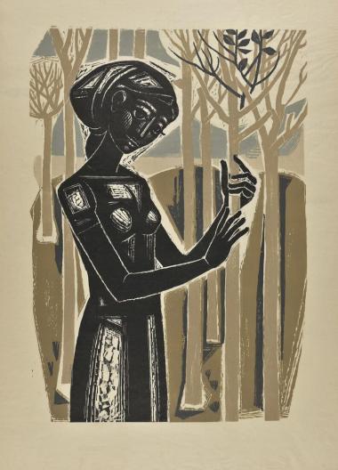 Το κορίτσι με τα μικρά δέντρα