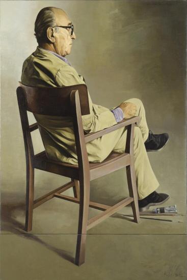 Ο δάσκαλος, Προσωπογραφία του Γ.Μόραλη