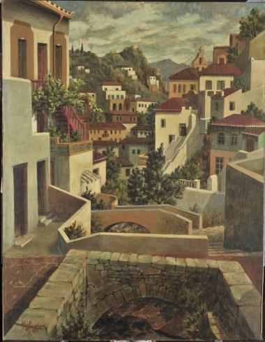 Ύδρα, δρόμος με γέφυρες