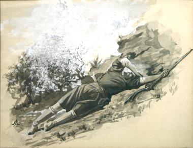 Ο δικηγόρος τραυματίζεται στην κνήμη από σφαίρα και κρημνίζεται στην κοίτη του ποταμού