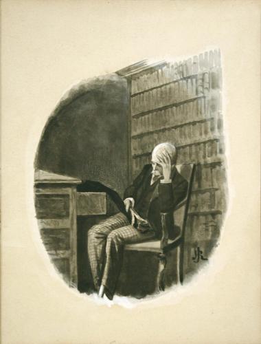 Ο δικηγόρος με την αποκομμένη κνήμη στο γραφείο του